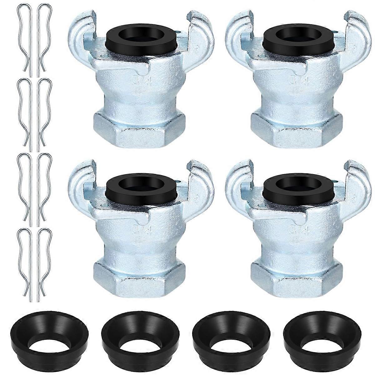 NPT Iron Air Hose Fitting 2 Lug Universal Coupling Chicago Fitting