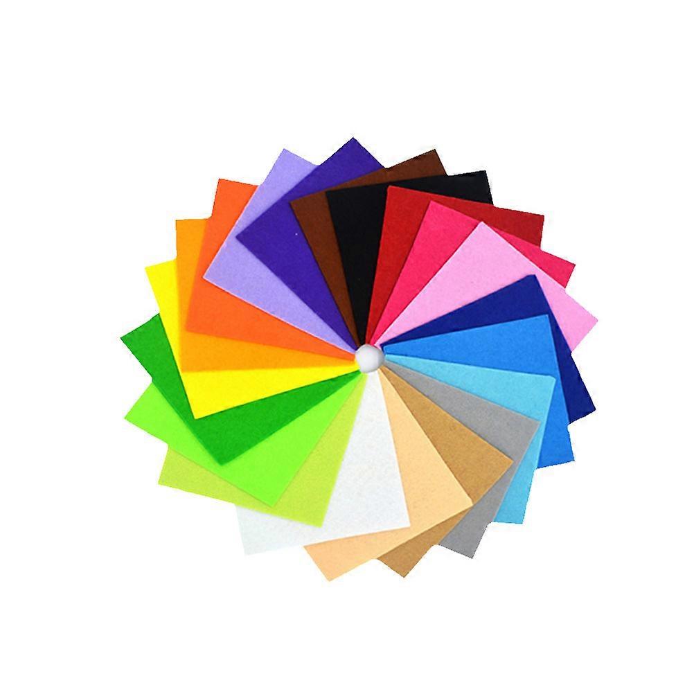 Assorted Color DIY Felt Cloth for Creative Crafts 20Pcs Collection
