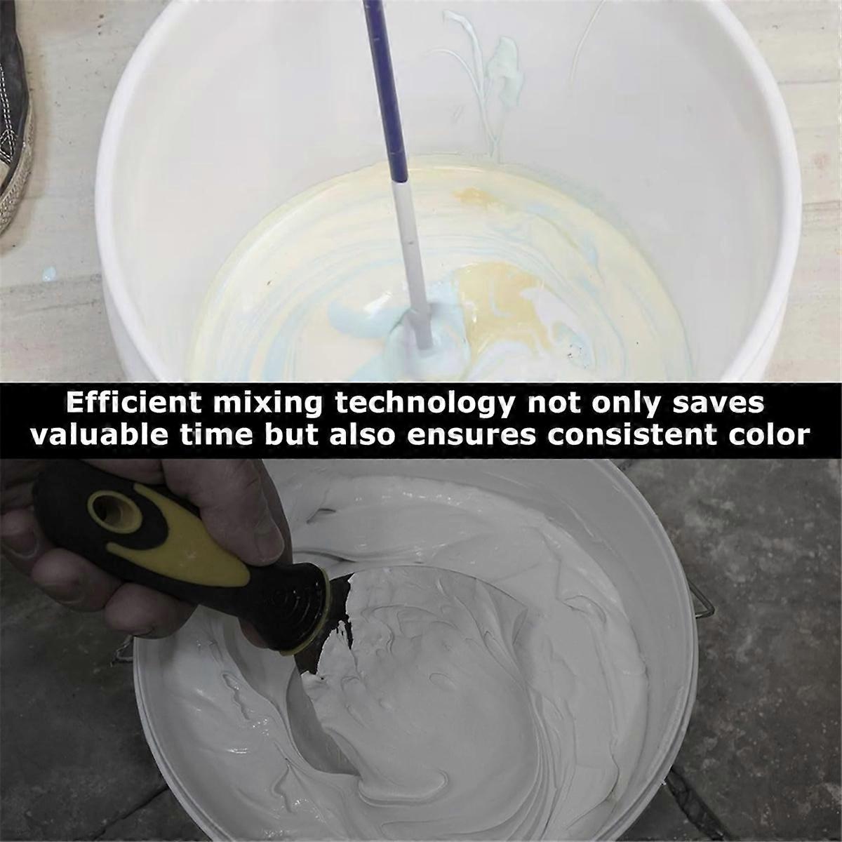 Pack of 4 Reusable Paint Mixer, 1/4 Drill Epoxy Resin Mixing Paddle, Epoxy Resin Stirrer, Epoxy Stir