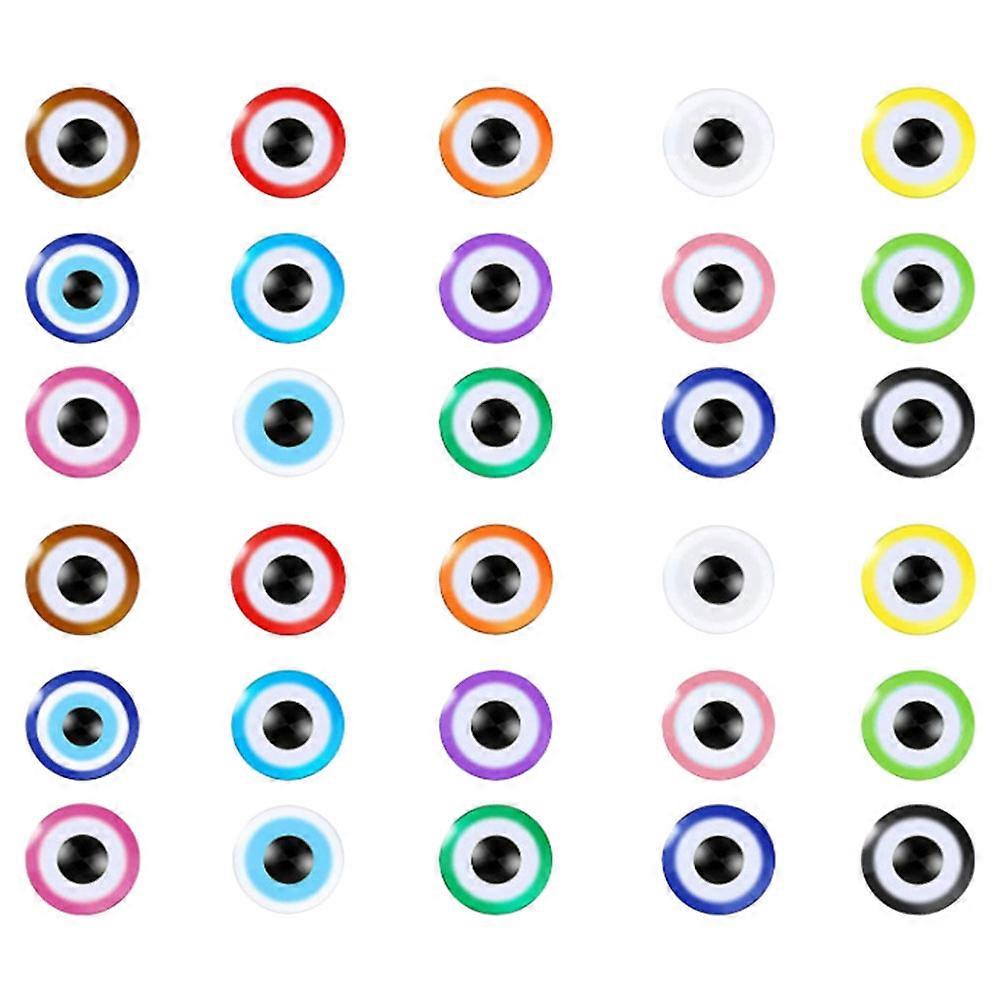 Evil Eye Resin Beads for DIY Accessories 1 Box of Colorful Creative Beads