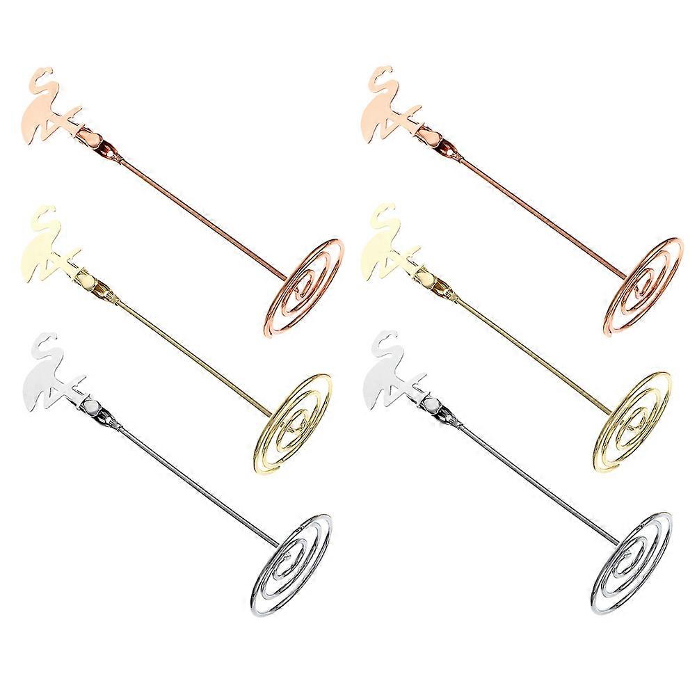 Memo Clip Table Sign Holder 18 Pcs For Special Occasions Wedding Office Rectangular Sleek Design Iron Material