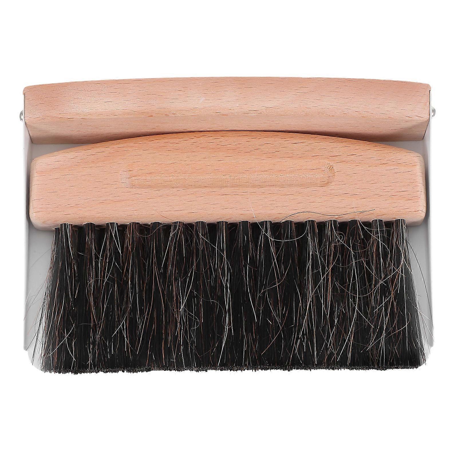 Portable Mini Desktop Broom and Dustpan for Office Cleaning 4Sets