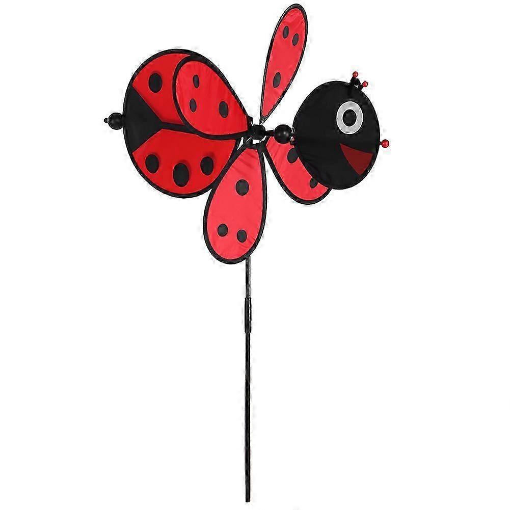 2025 Latest Model 3D Colorful Decorative Insect Windmill Toy Garden Lawn Party