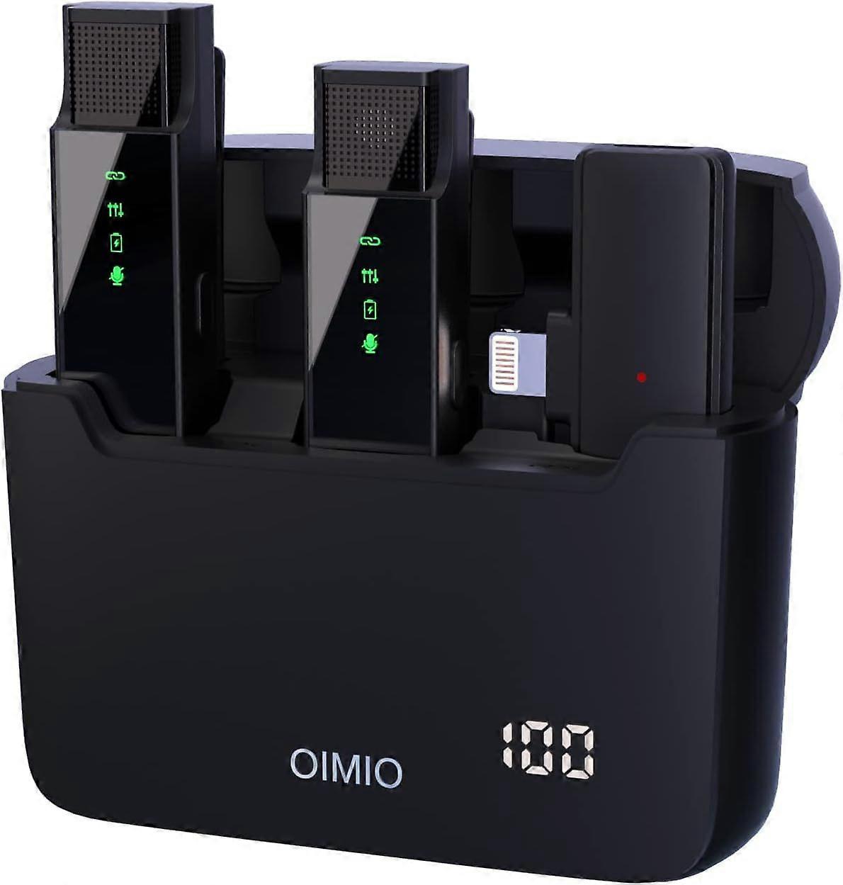 Wireless Lavalier Microphone for iPhone iPad, Professional