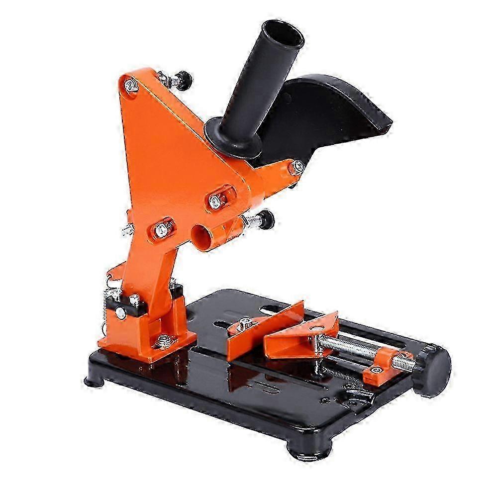 2025 Angle Grinder Stand Angle Grinder Bracket Holder Support for 115-125 Angle Grinder DIY Cutting Stand Power Tools