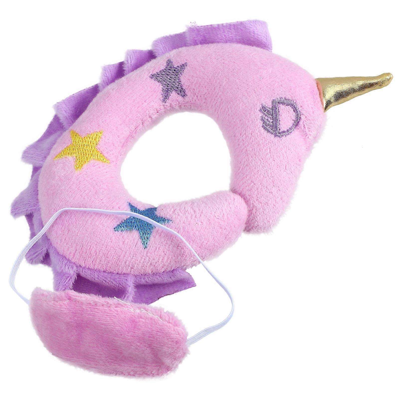18 Inch Doll Accessories 4Sets Cloth Neck Pillow for Sleeping Use
