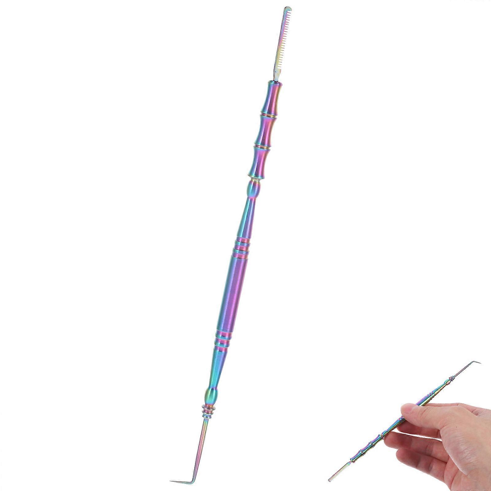 Eyelash Perm Lifting Tool With Bamboo Joint Handle For Personal Use Multi 1Set