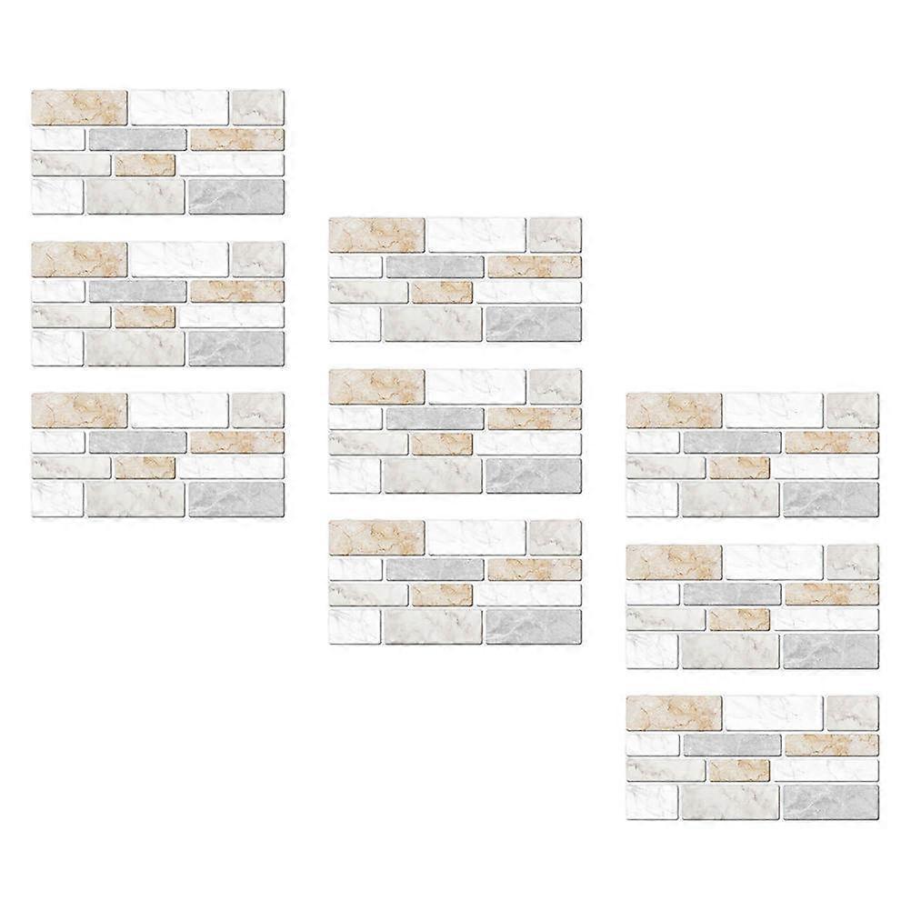 Multi Color Marble Wall Sticker for Decor 36 Sheets PVC Wall Decals