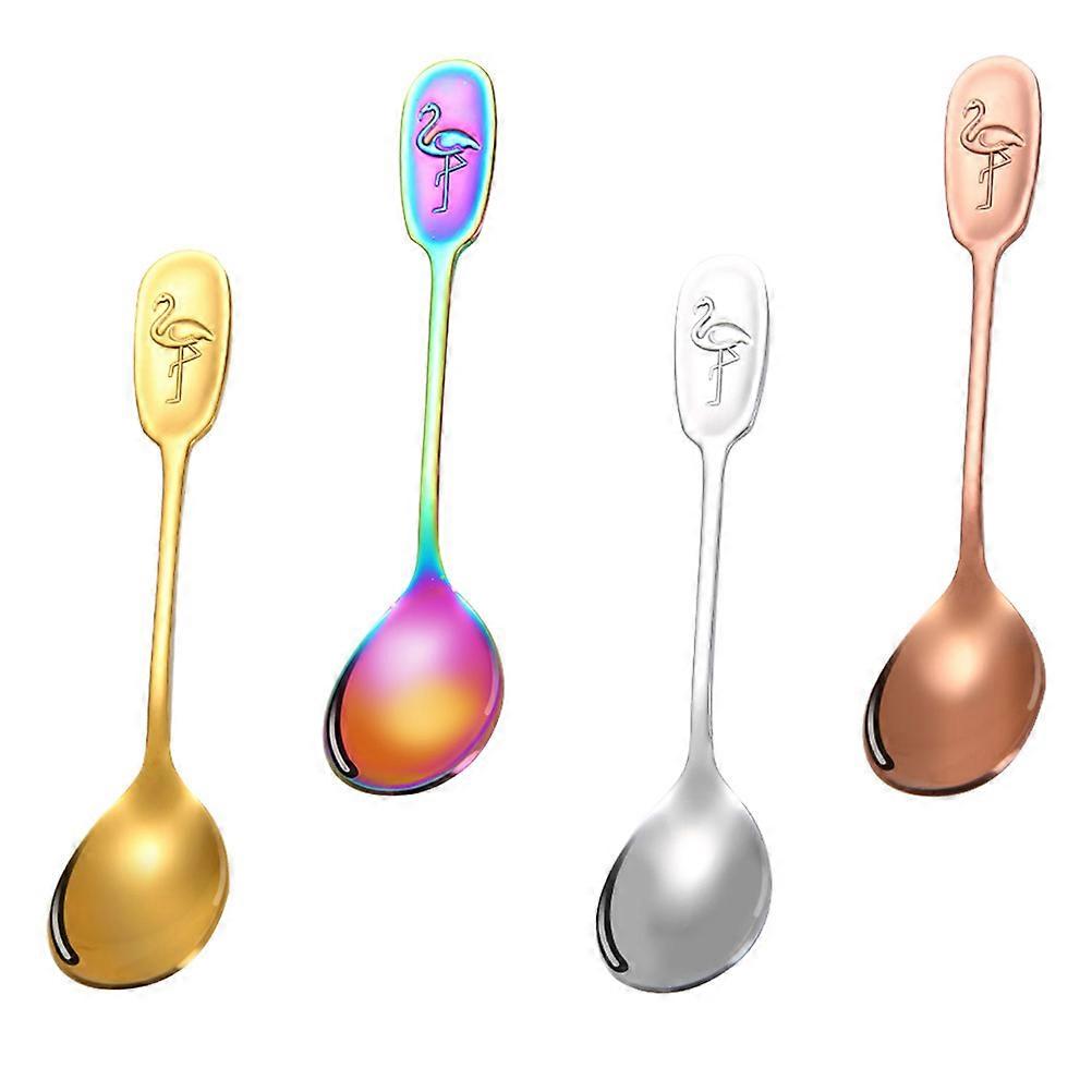 Kitchen Use Coffee Spoons Stainless Steel 8Pcs Assorted