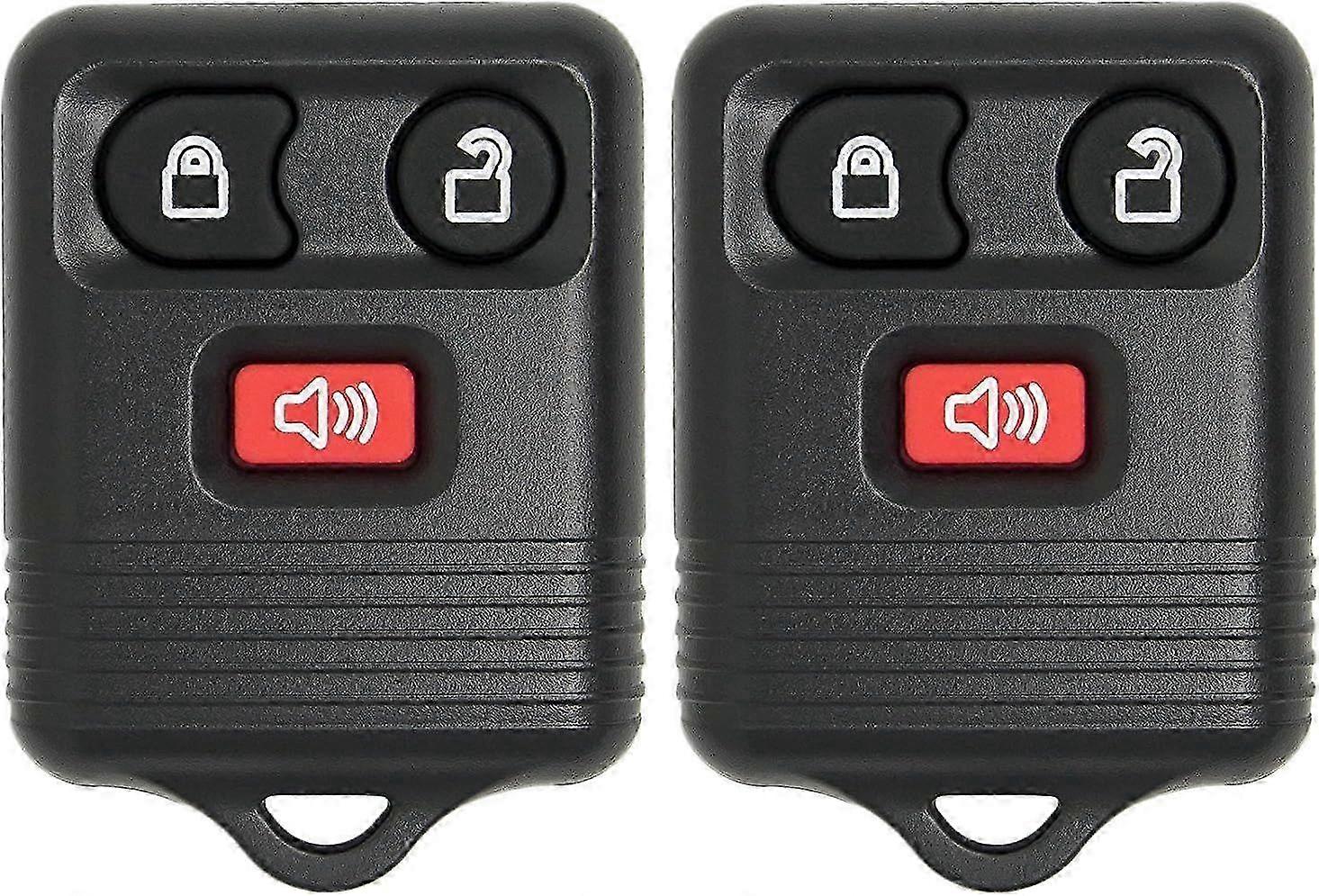 Keyless Entry Car Key Fob Replacement For Ford F150 F250 F350 1998-2014, 3-button Keyless