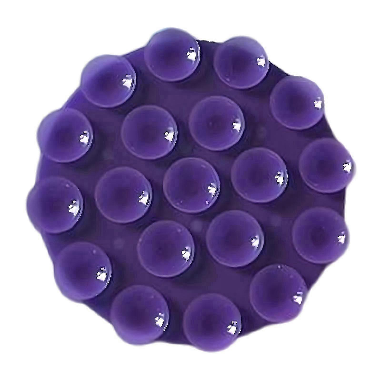 Silicones Suctions Phone Case Mount,NonSlip Suctions Cup Phone Mount,Handsfrees Phone Holder for Selfie and Video rose red