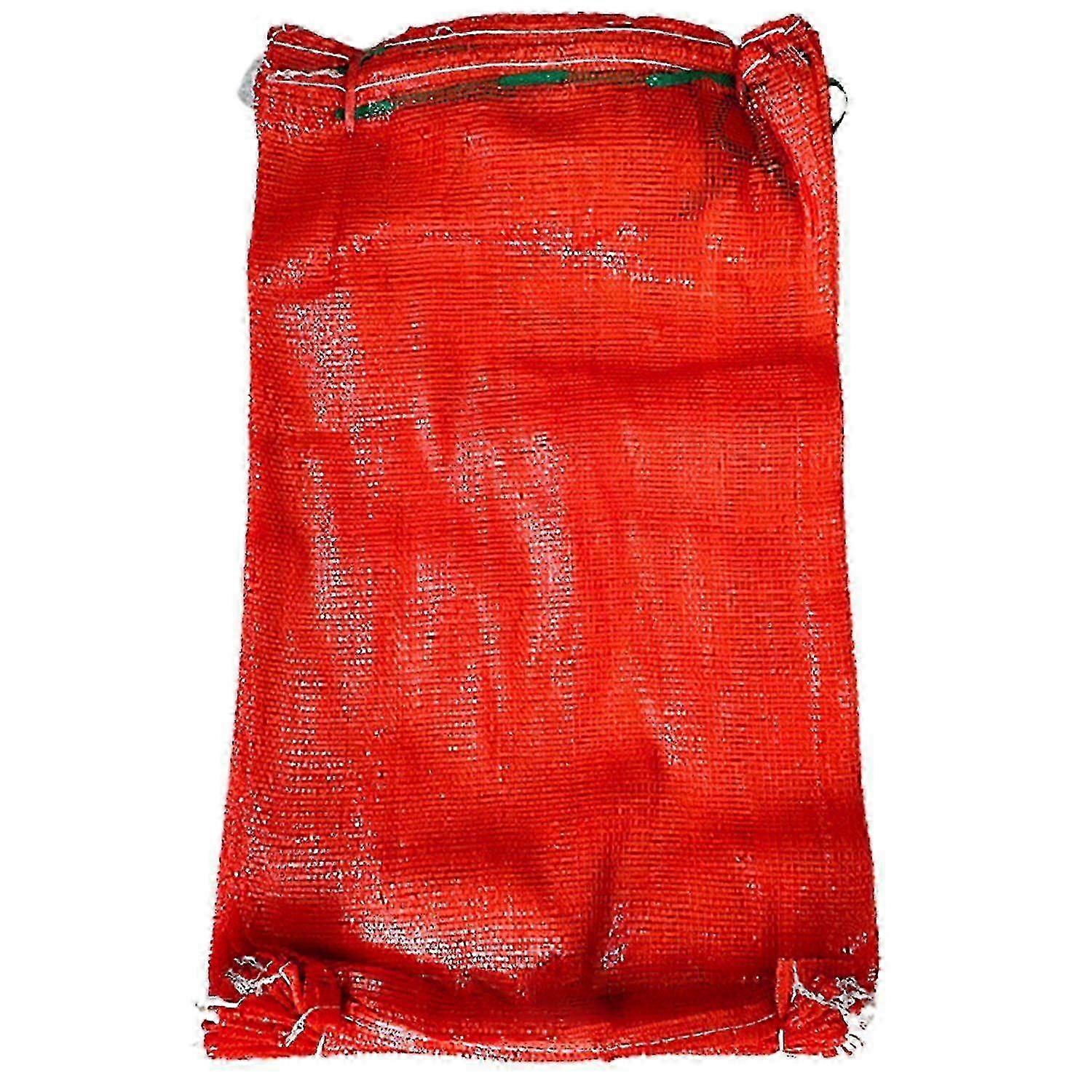 10Pcs Mesh Bag Strong Drawstring Reusable Mesh Onion Bags Breathable Vegetable Storage Net Bag for H 25-26