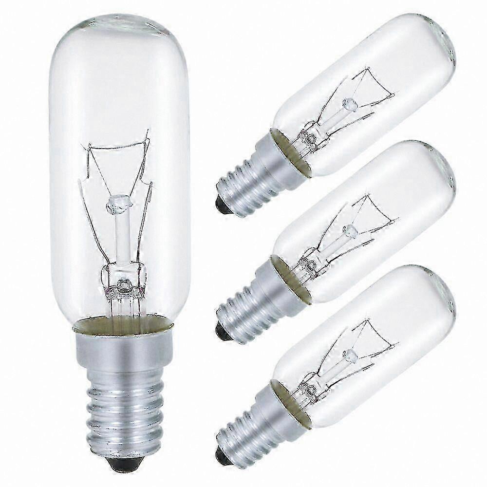 4-Pack Dimmable E14 Warm White 40W T25 Bulb, 230V Incandescent Lighting Solution