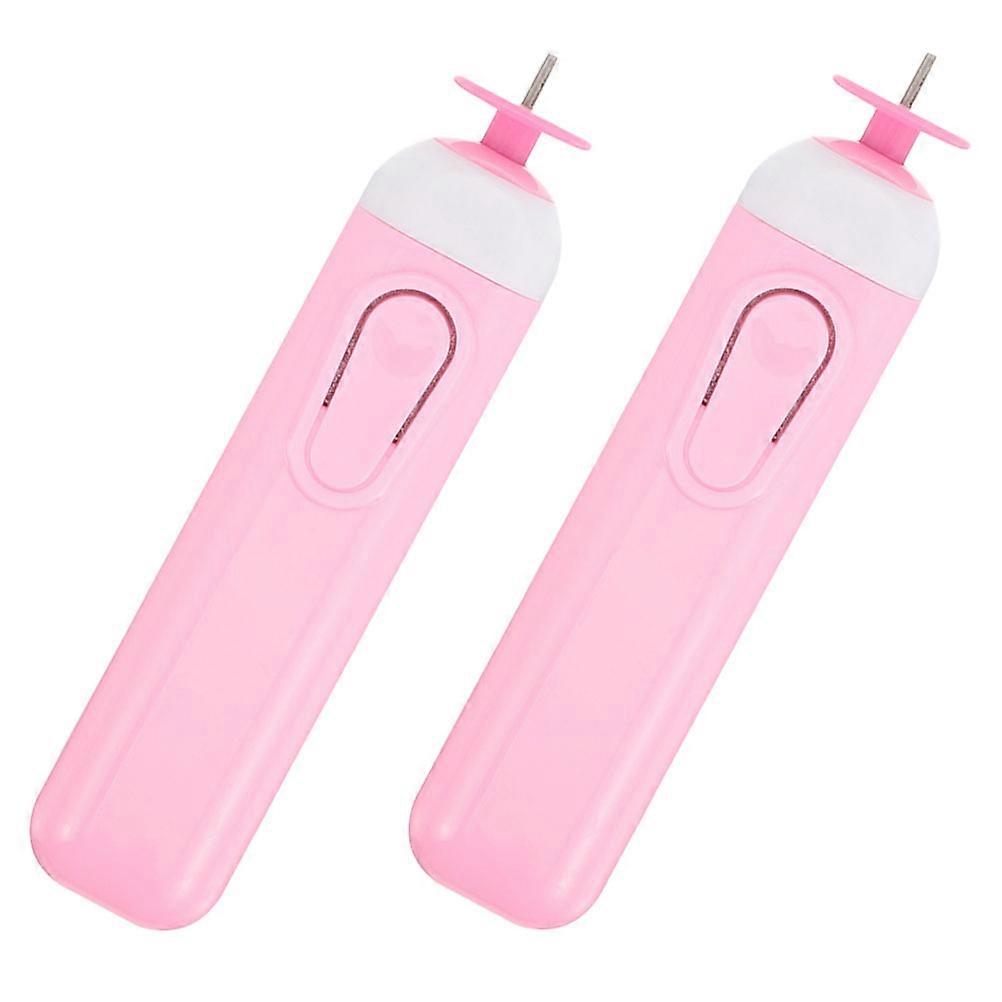 Electric Quilling Tool for Paper Crafting 2Pcs Slotted Paper Curling Pen Set