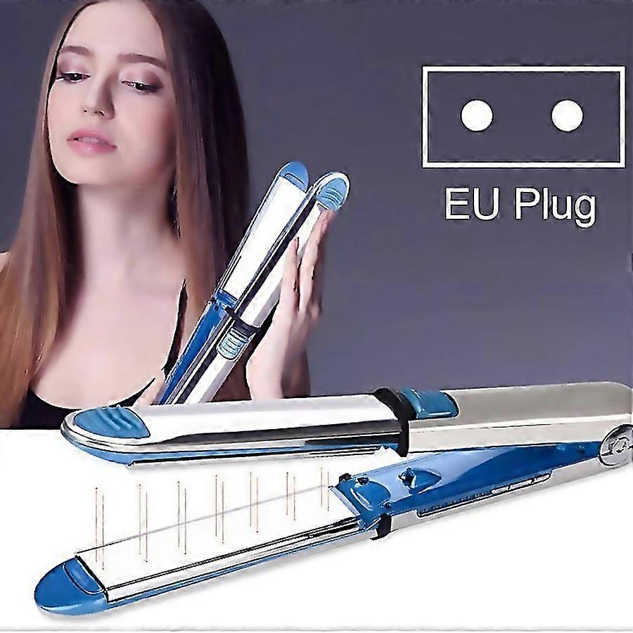 Para plancha de pelo de titanio plana