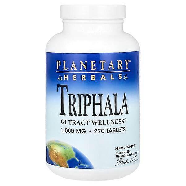 Planetary Herbals, Triphala, 270 Tablets