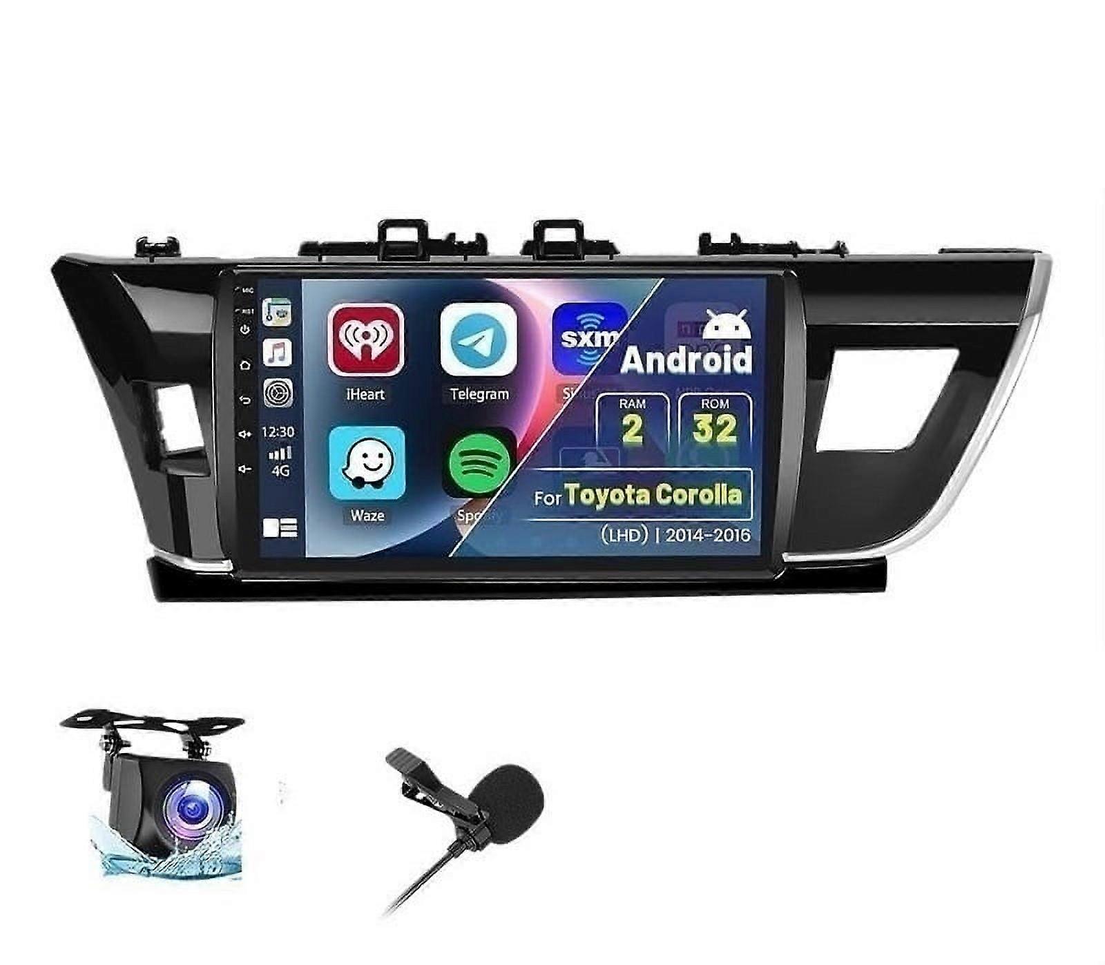 Stereo Radio for Toyota Corolla 2014-2016 Android Carplay GPS 2G+32G
