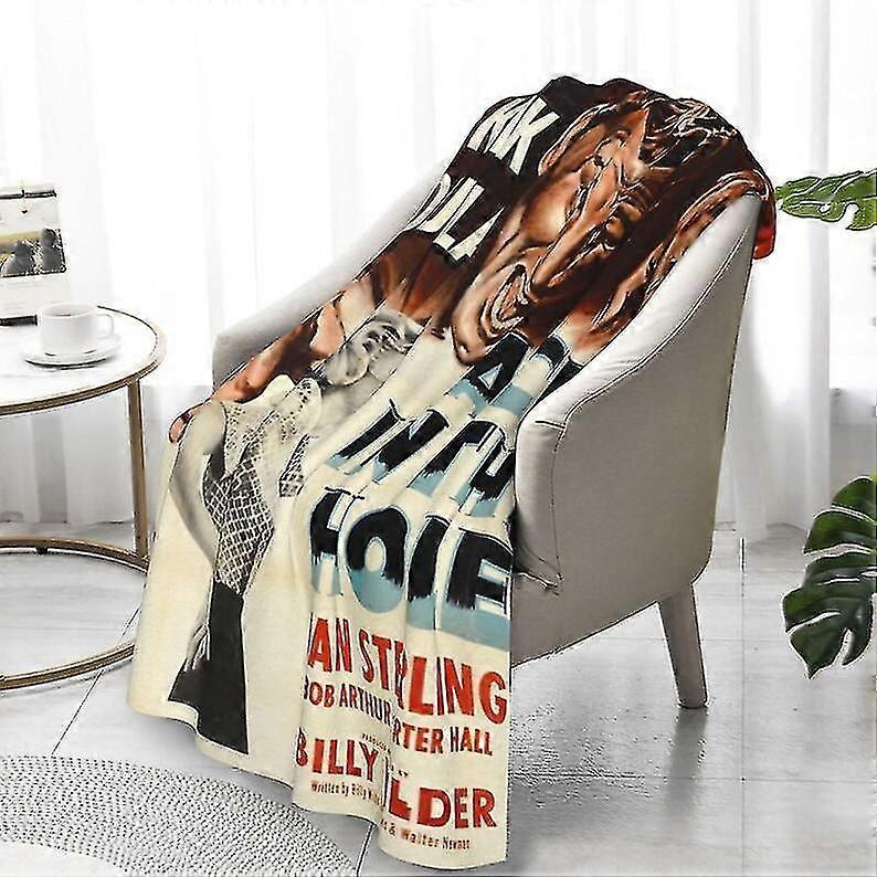 Tæppe To Lag Tæppe Ace In The Hole Brugerdefineret Navn Trykt Sengetæppe Sofabetræk Rejse Campingtæppe Julegave