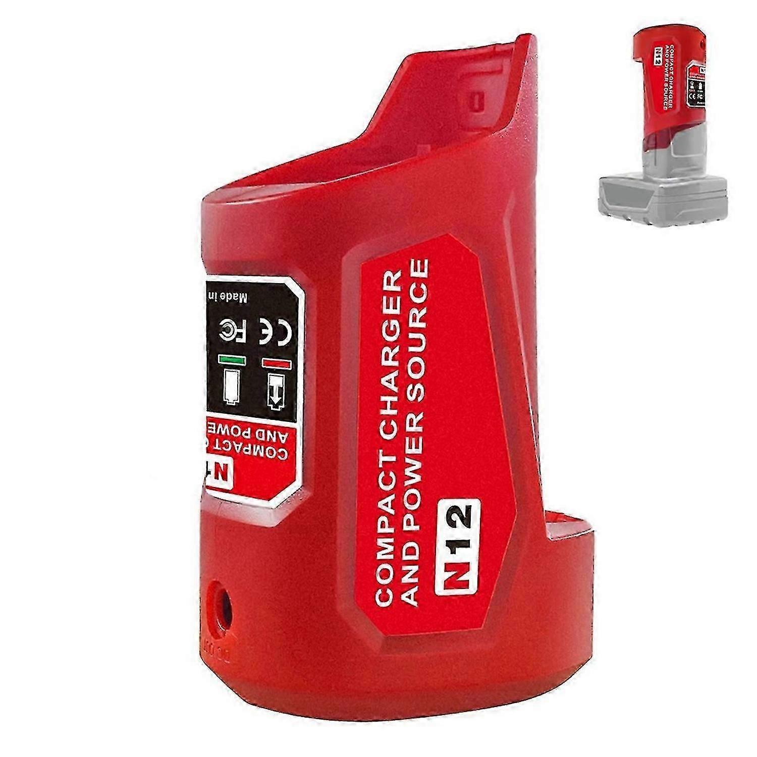 N12 Battery Power Source Adapter For Milwaukee 12V M12 Battery