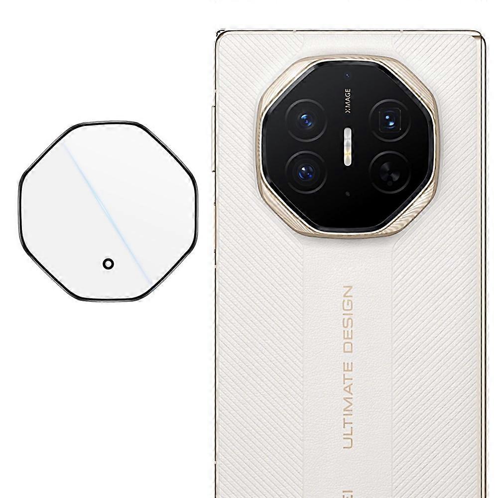 IMAK Compatible For Huawei Mate XTs Ultimate Tempered Glass Camera Lens Protector with Self Positioning Frame (Black Version)