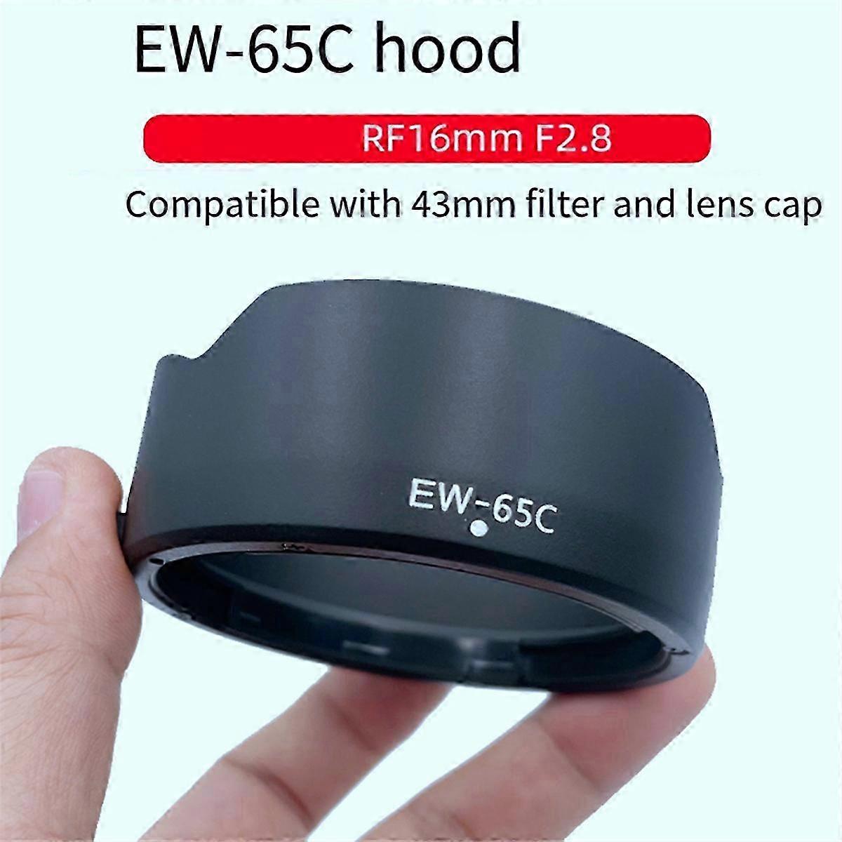 Lens hood for RF16mm F2.8 - EW-65C camera shade with secure fit