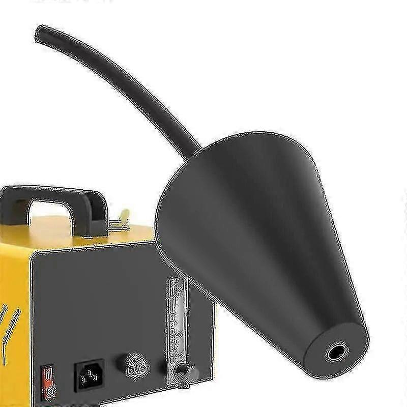 Smoke leak detector cone compatible with car diagnostics - portable adapter