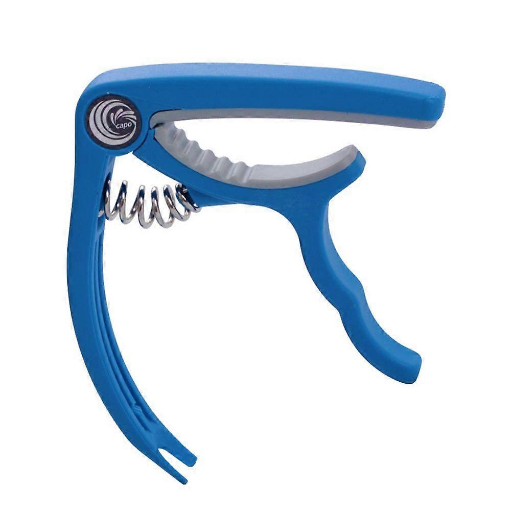 Pièce Guitare Capo Tuner Trigger Changement rapide Clamp Key Bleu
