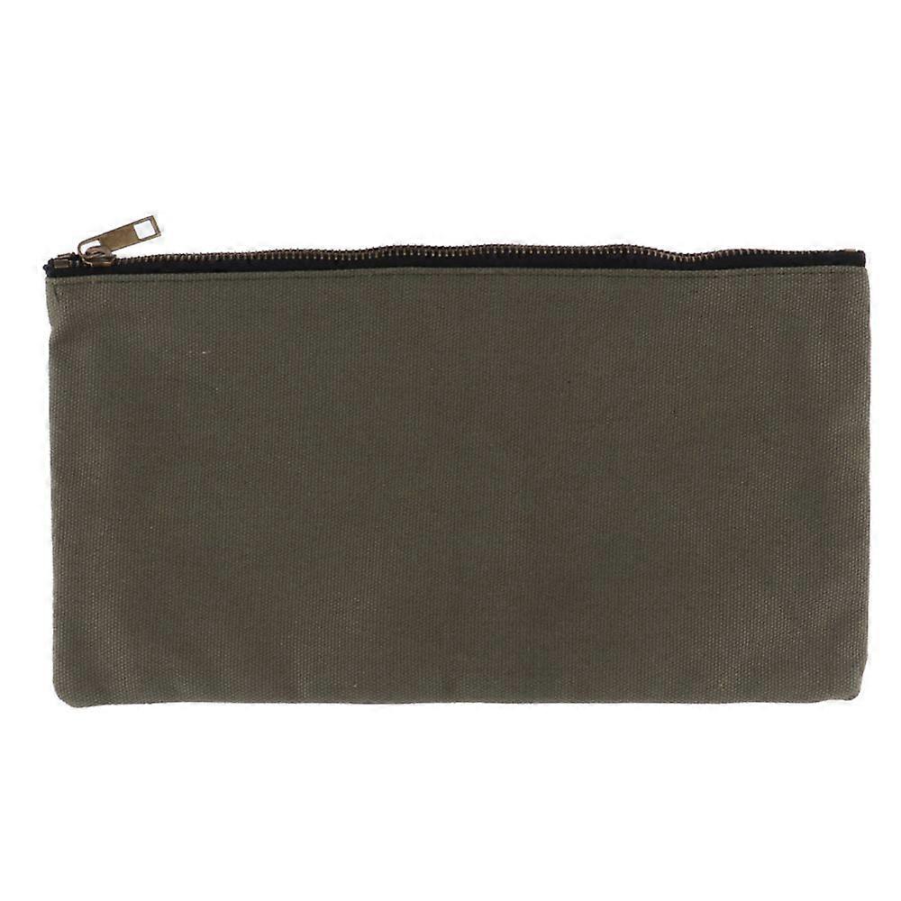tool zipper canvas tool and parts bags portable size green