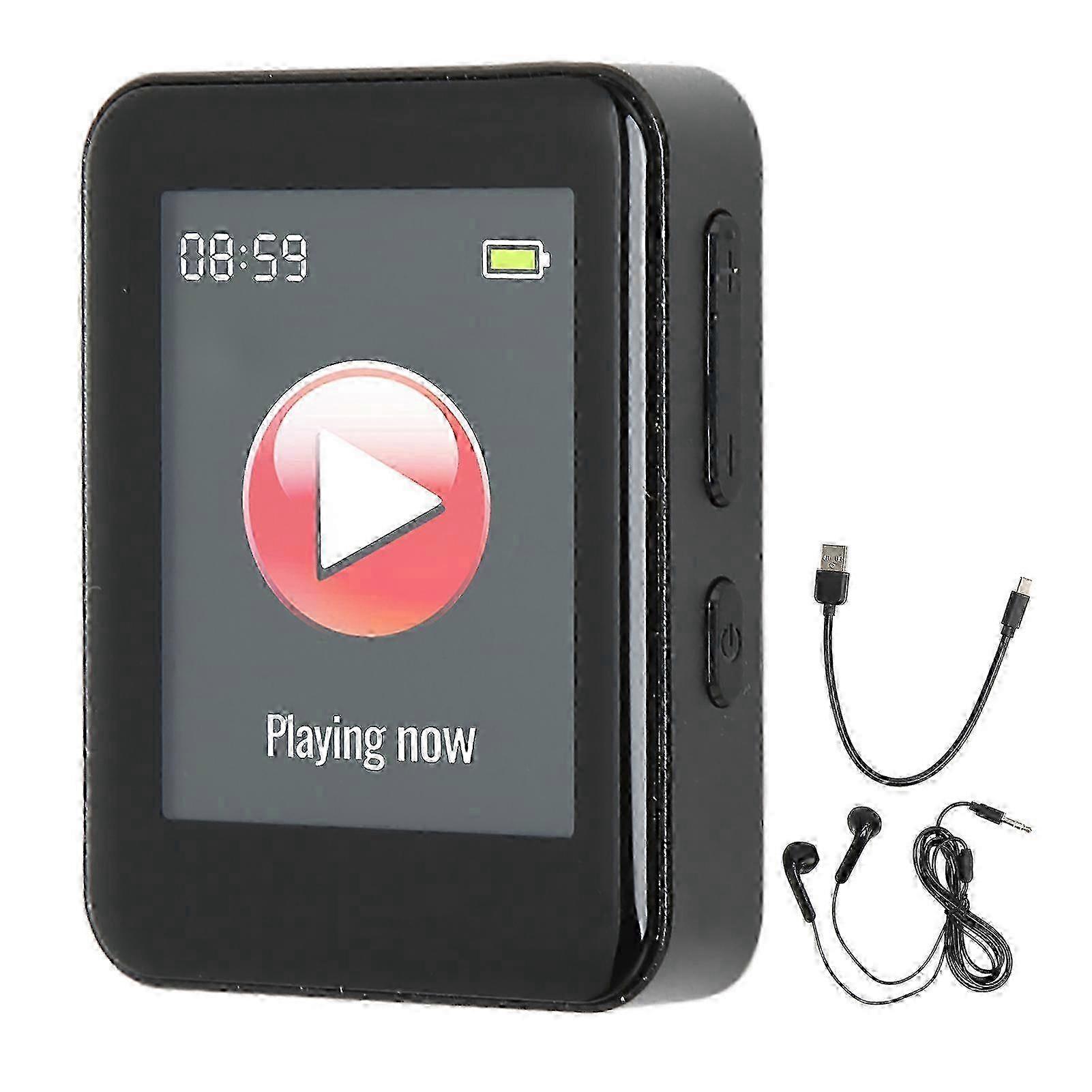 Digital Voice Recorder HD Noise Reduction AI Intelligent Timing Voice Activated Recorder MP3 Recorder with E Book Neutral English (wit