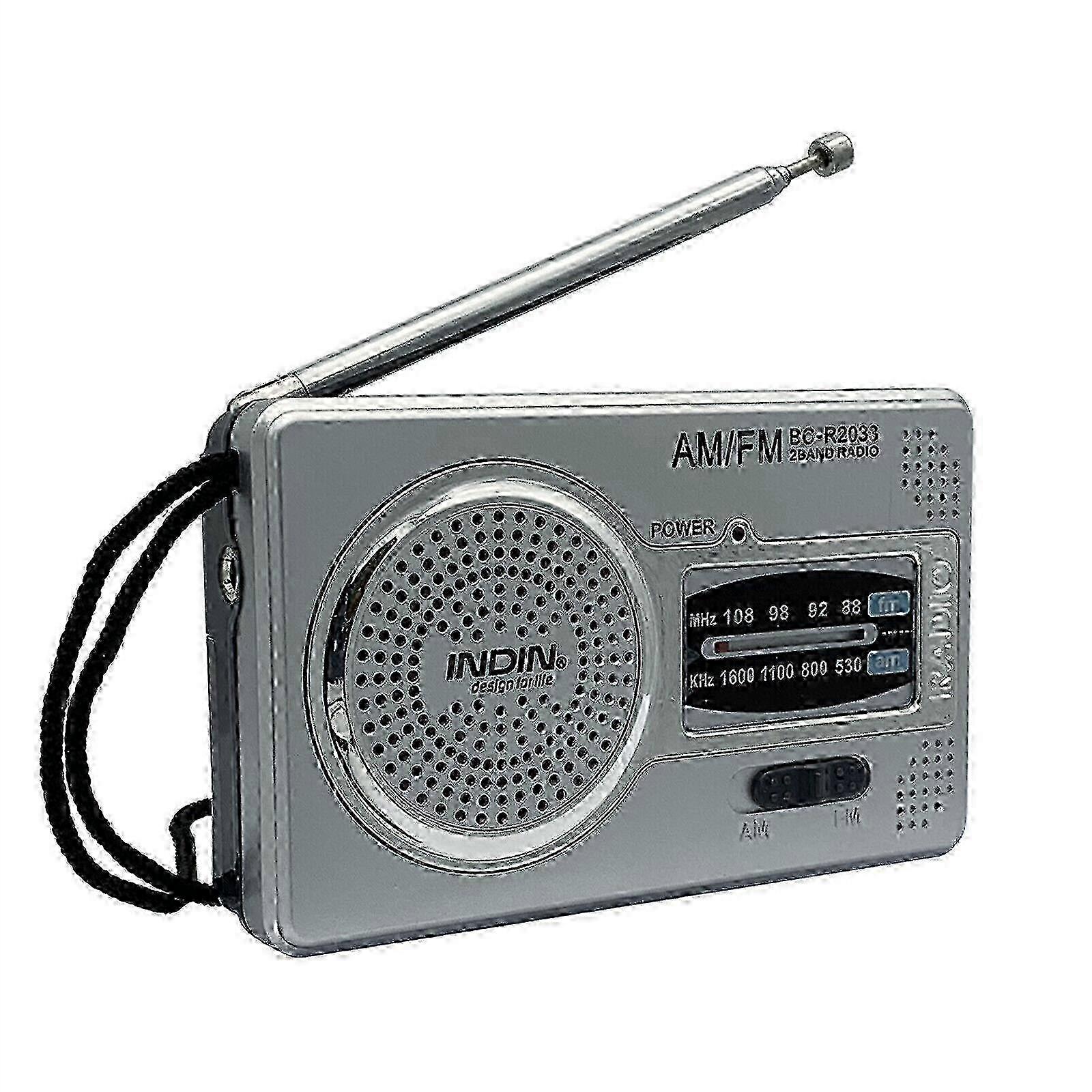 Portable Radio Small Mini Emergency Weather Radio AM FM Transistor Radio With Fk-FFY