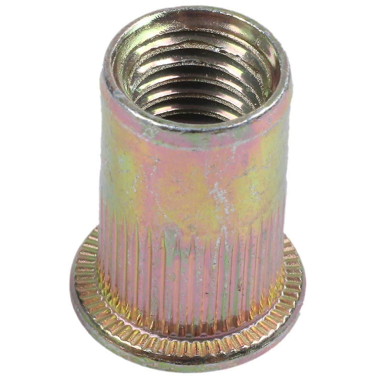 20pcs Flat Head Metric Steel M10 Blind Insert Rivet Nut Rivnut