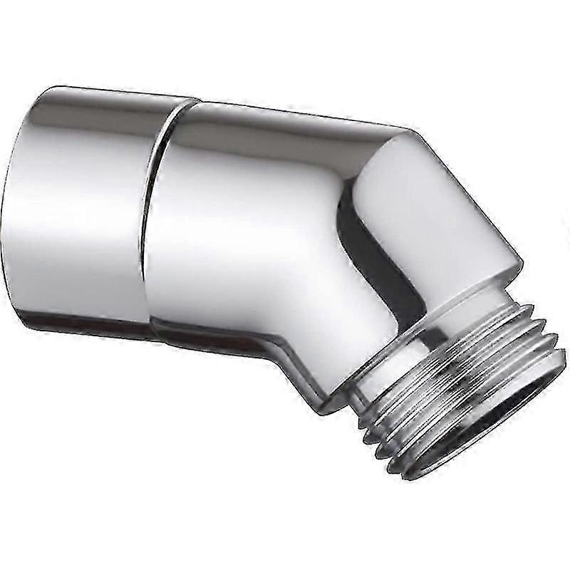Shower head adapter (135 degrees, chrome)