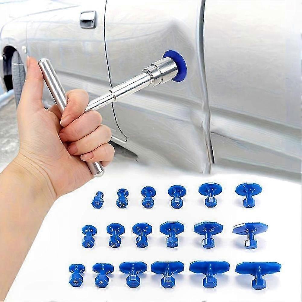 Auto Dent Repair Kit with T-Pullers & Suction Cup for All Vehicles