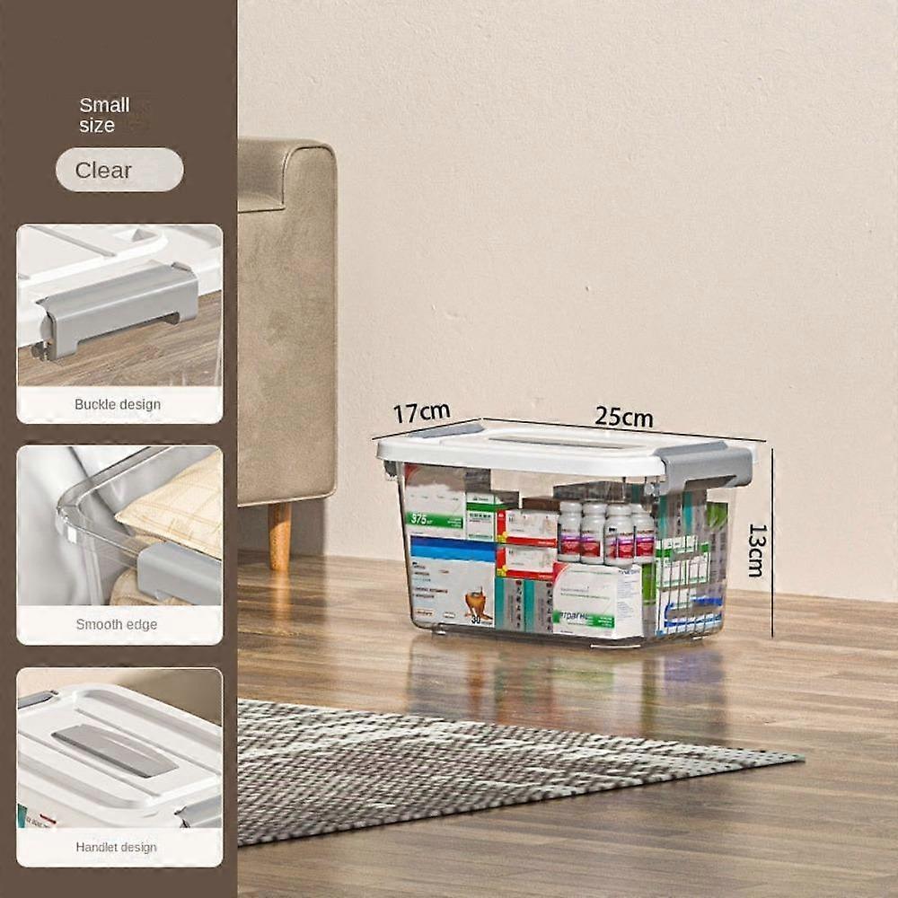 Plastic Storage Box with Lid Clothing Storage Bin Durable Tote Container  Book