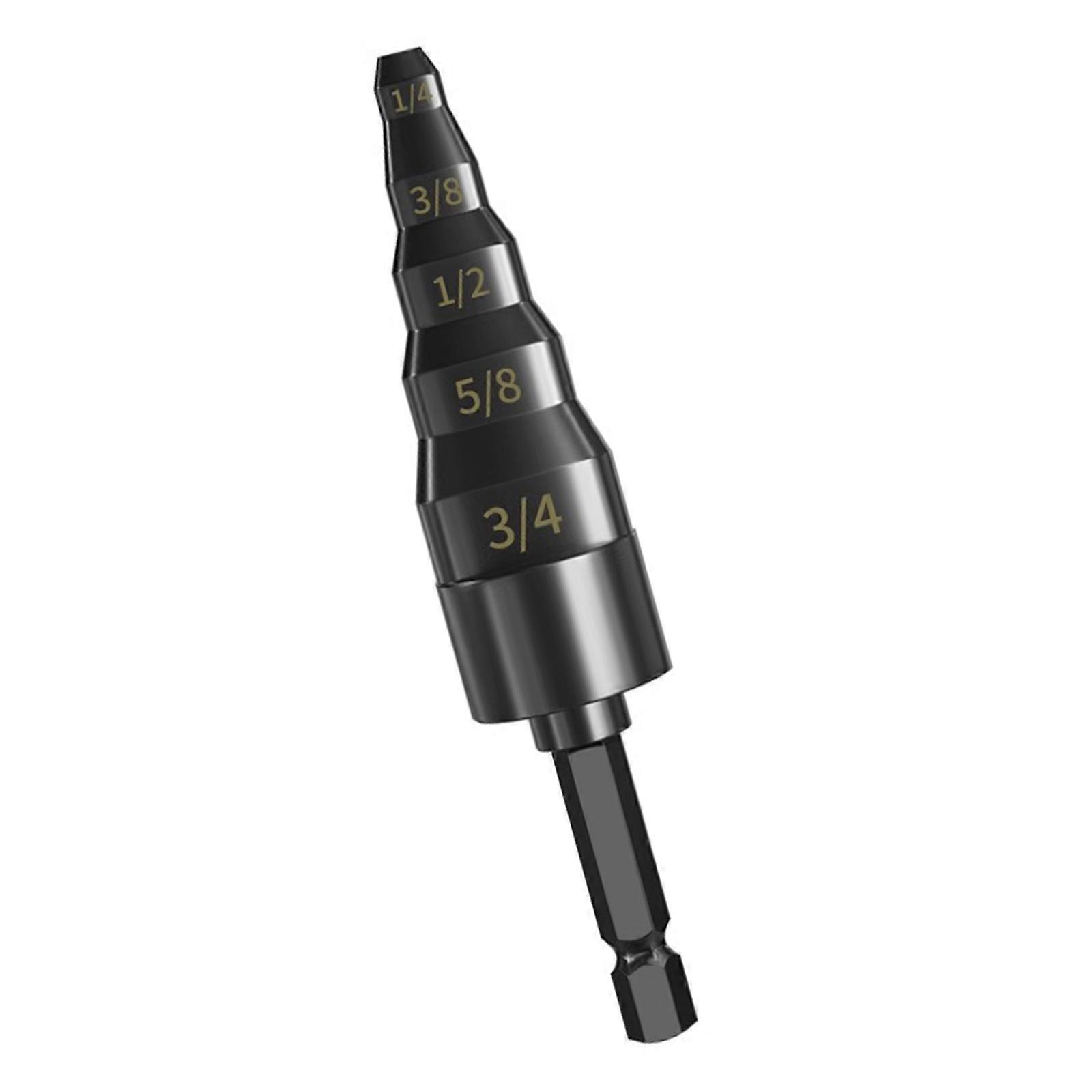 6/9/12/16/19mm 5 in 1 Tube Expander Robust Carbon Steel Flaring Tool with Secure Grip Handle for Automotive and Home Use Multicolor