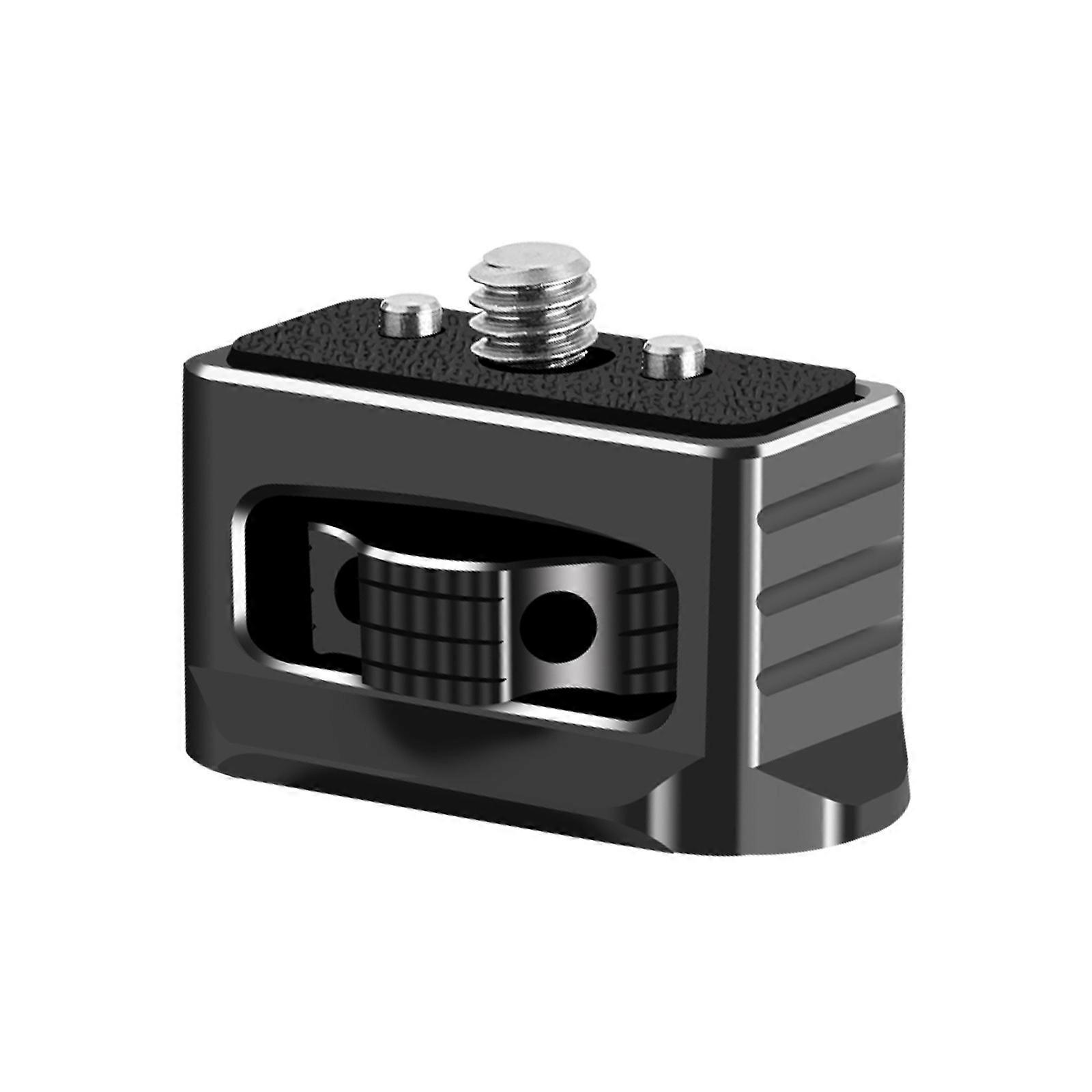 Professional Aluminum Extension Head Secure Anti Deflection Design Fit for Camera Mounts Standard 1/4 Thread Interfaces Multicolor