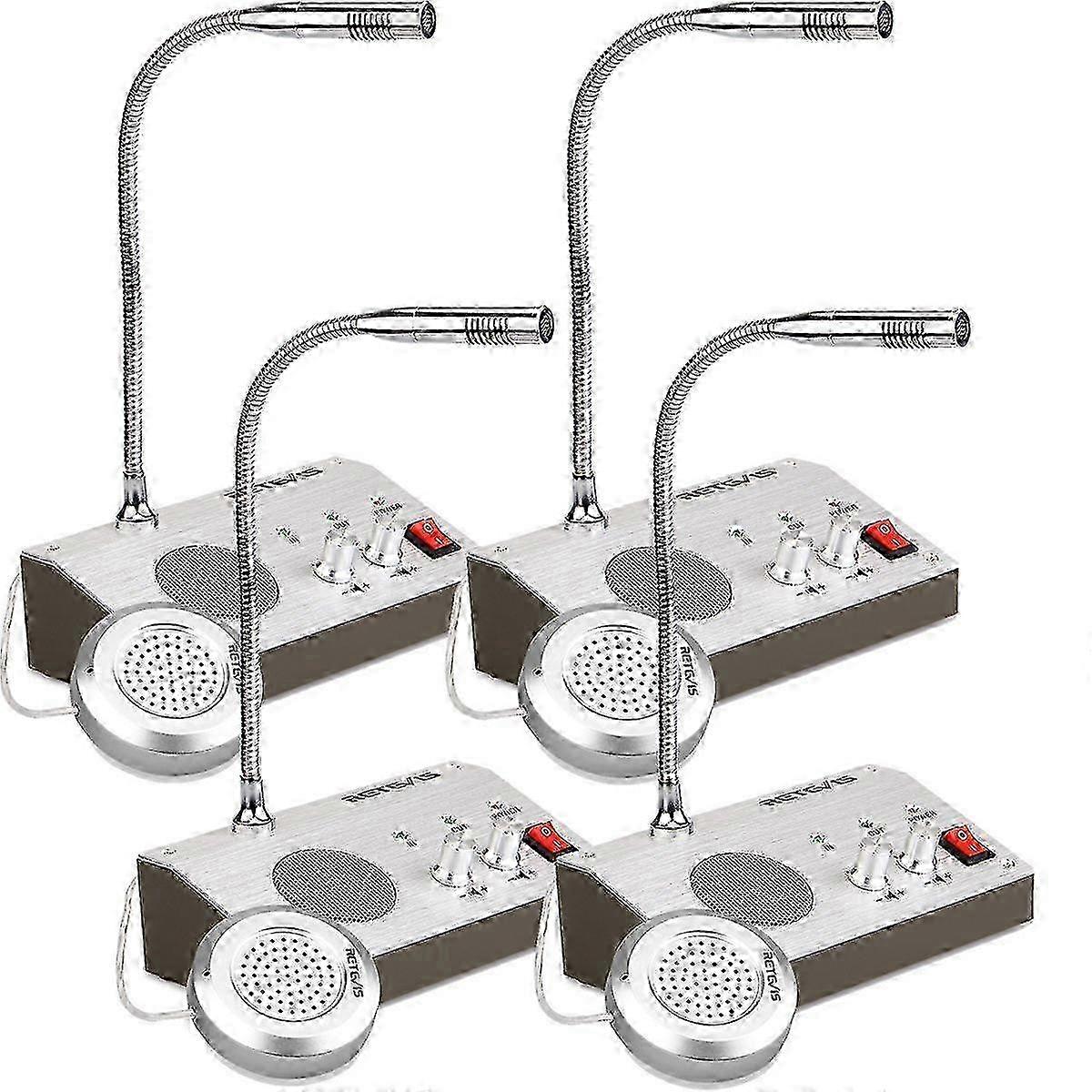 4 Pack High Power Window Speaker System for Bank