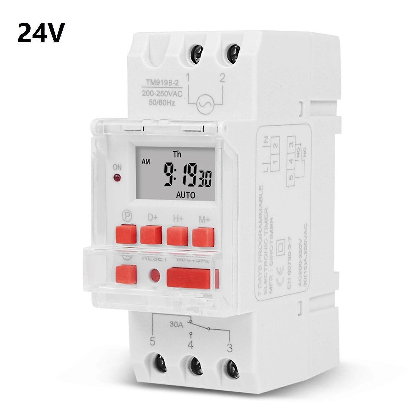 Tm919B Timer Switch Programmable Time Controller Automatic Cycle Timing Switch