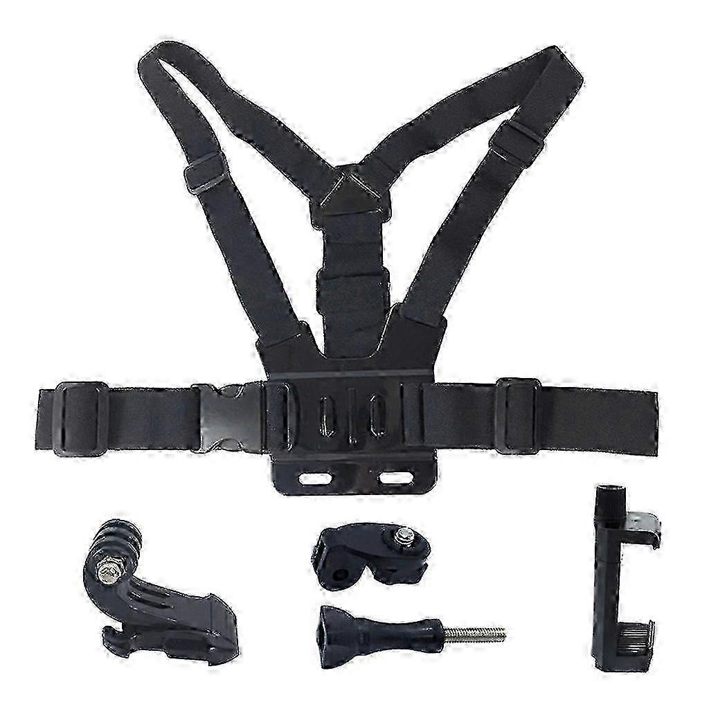 Chest Mount Harness Elastic Camera Vest Strap for Go Pro Hero 9 8 7 6 5 4 3