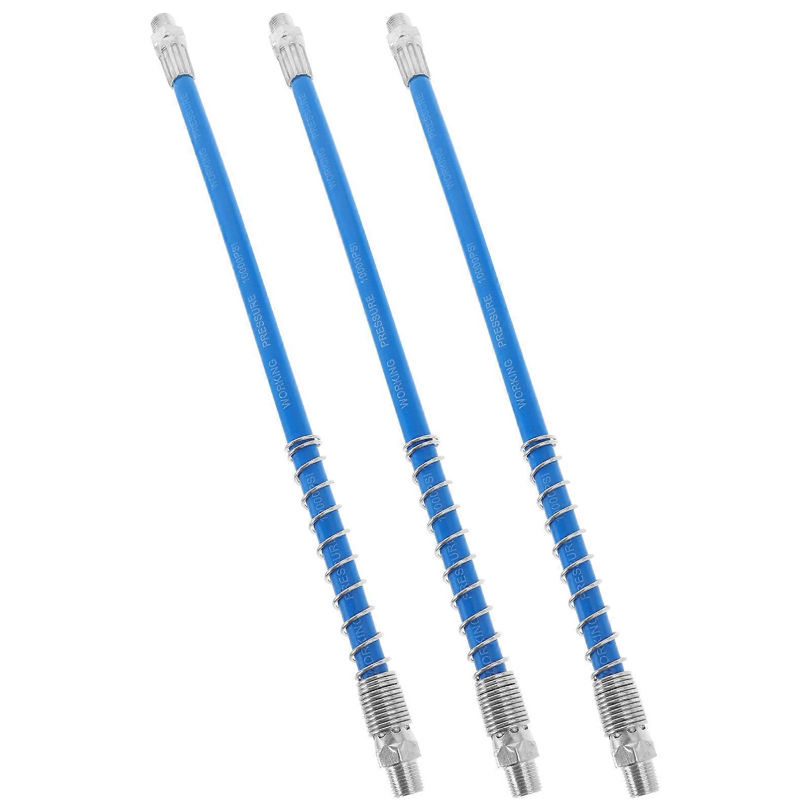 Spring Grease Hose Flexible Hose for Grease 3Pcs Replacement Extension