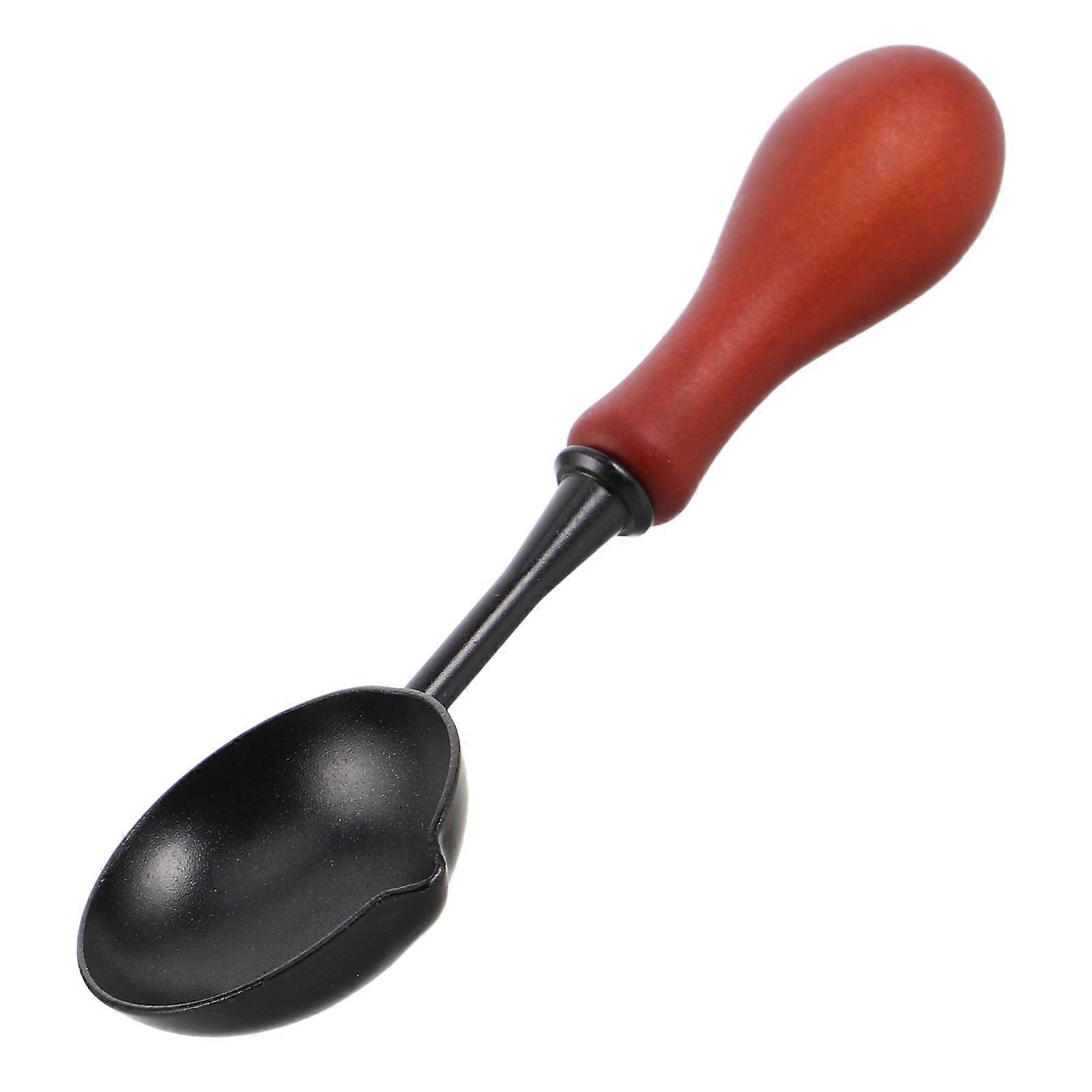 Non-Stick Wax Seal Spoon For Crafting Sessions Ergonomic Handle 1Pack