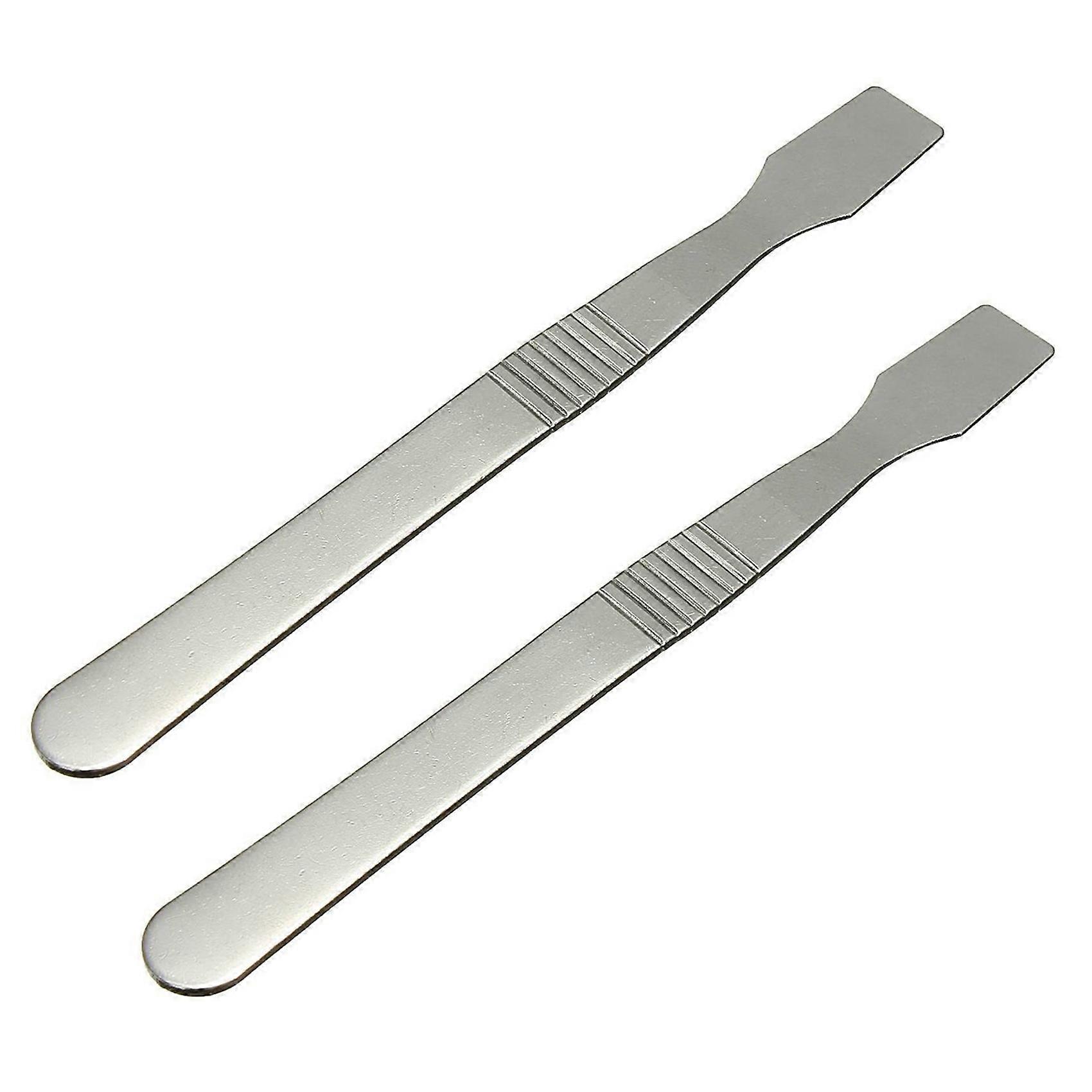 2X Stainless Steel Sealing Scraper Flat Scraper Sealing Tool for Solder Paste