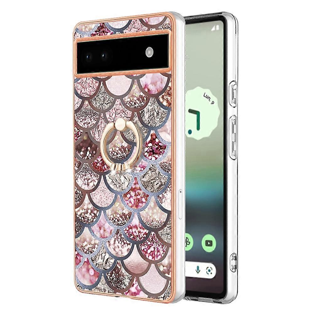 Electroplating IMD TPU Phone Case with Ring