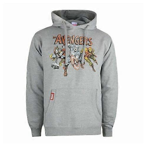 Avengers Mens Vintage Hoodie