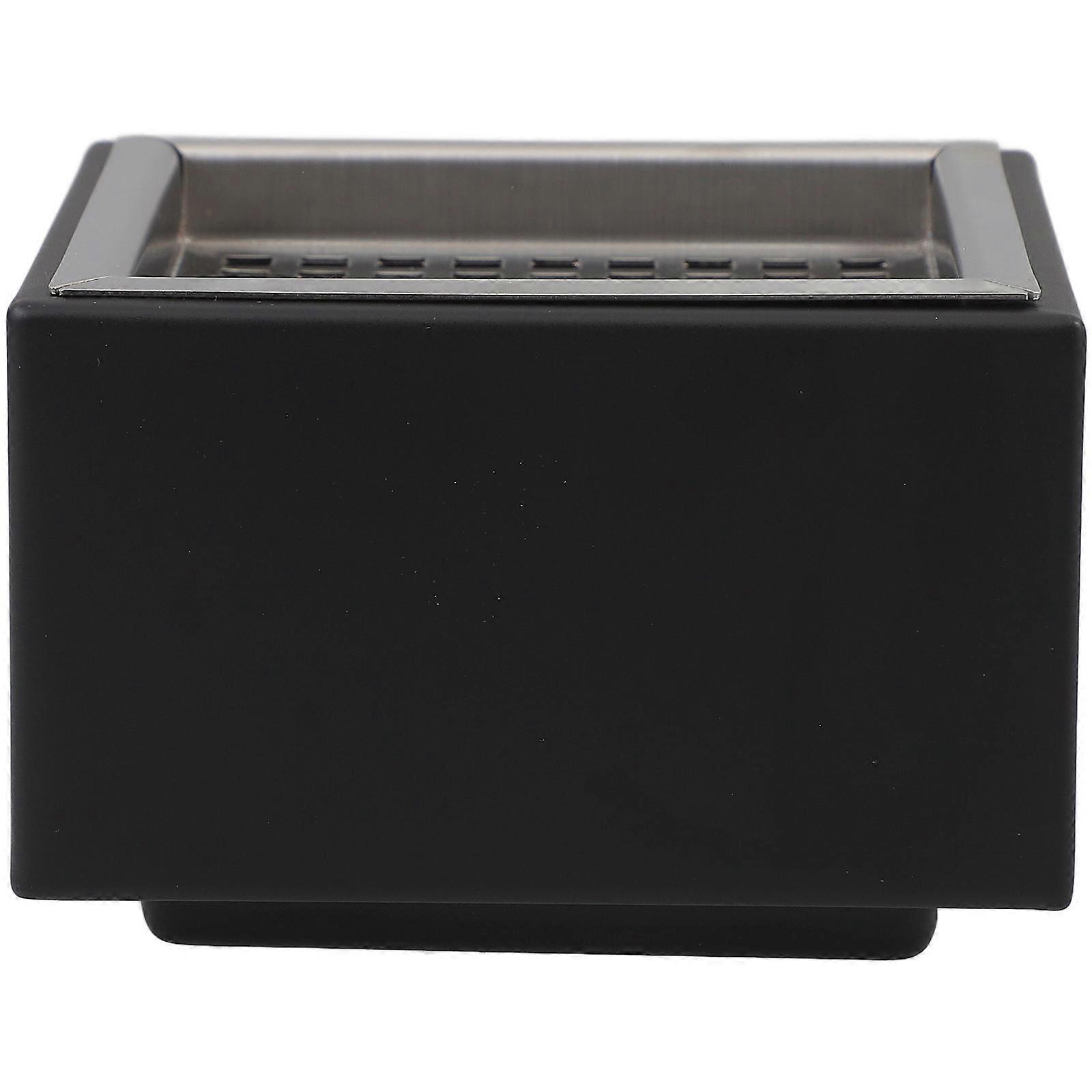 Stainless Steel Smoking Ashtray Square Windproof for Home Use