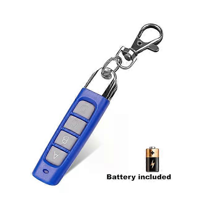 433MHz Remote Controller Cloning Code Plastic 4-Button Clone Duplicator Battery Powered Remote Control Garage Gate Door Opener