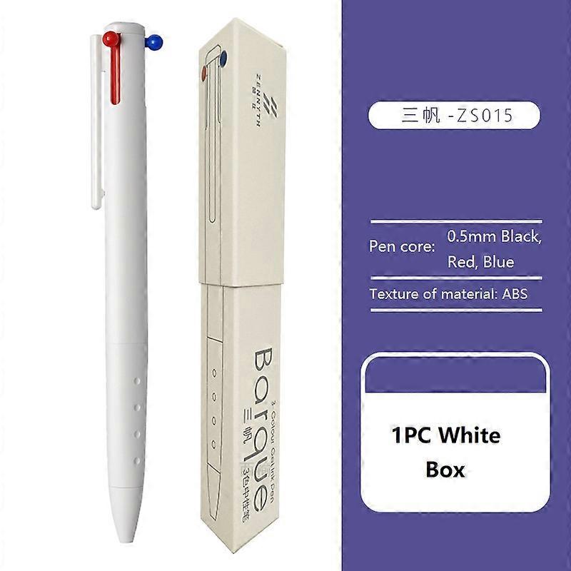 ZENNYTH Multi-Function Gel Pen Triple Color Red Blue Black caneta 0.5 Note-taking Exam and Study Stationery ����ܧ� back to shcool