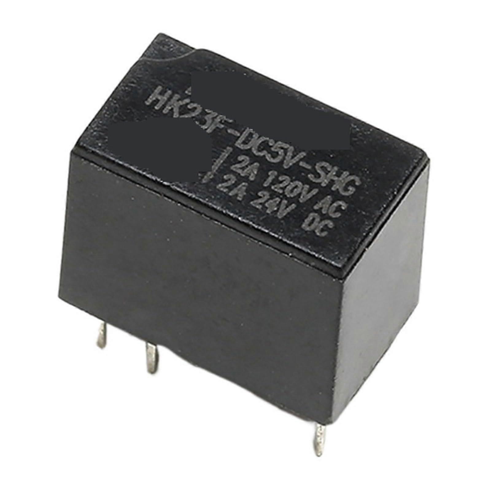 5V Relay Module HK23F DC5V 6 Pin T73 Coil Relay 2A  Current Capacity for PCB Switching