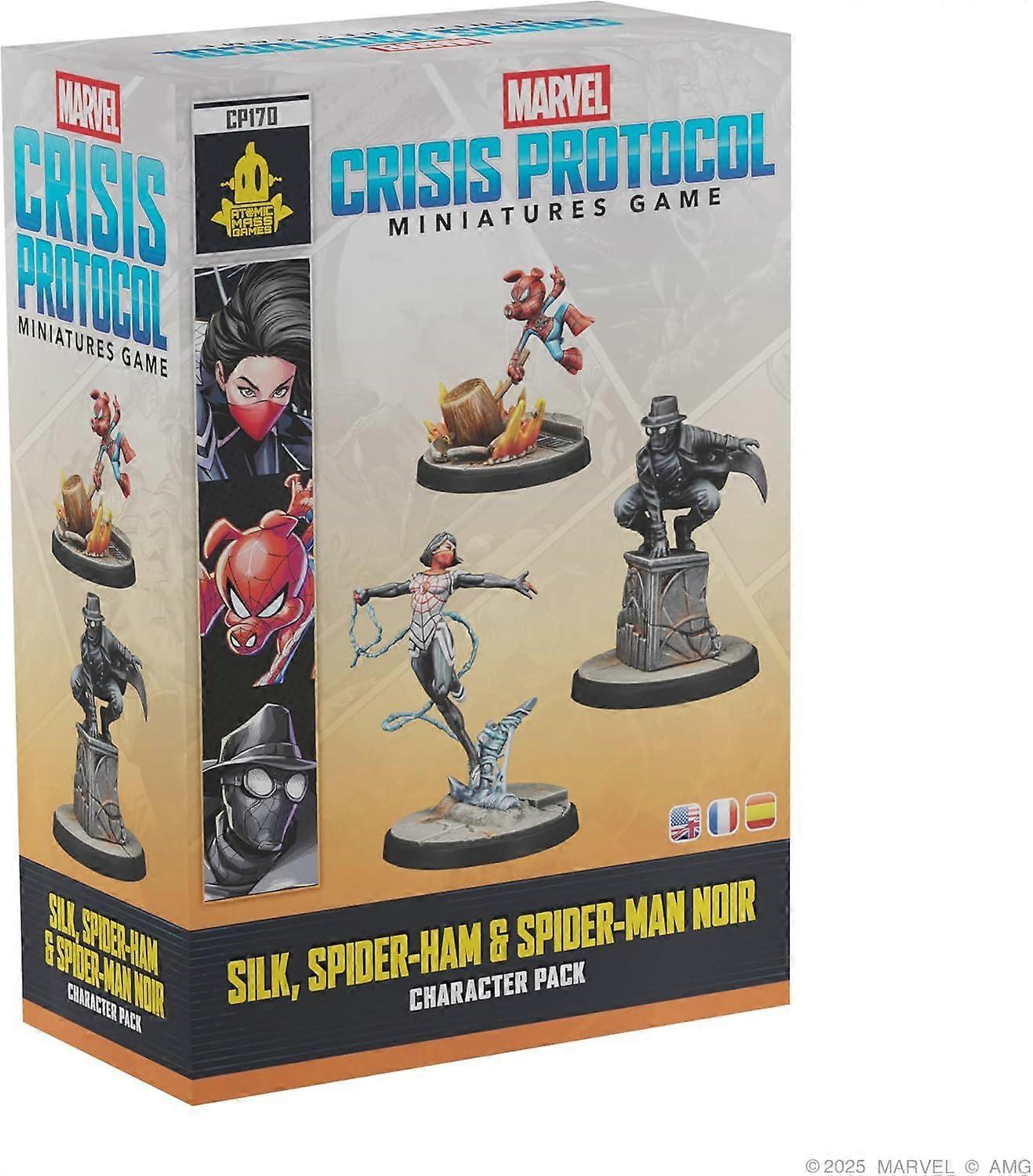 Marvel Crisis Protocol - Silk Spider-Ham & Spider-Noir Miniature Game