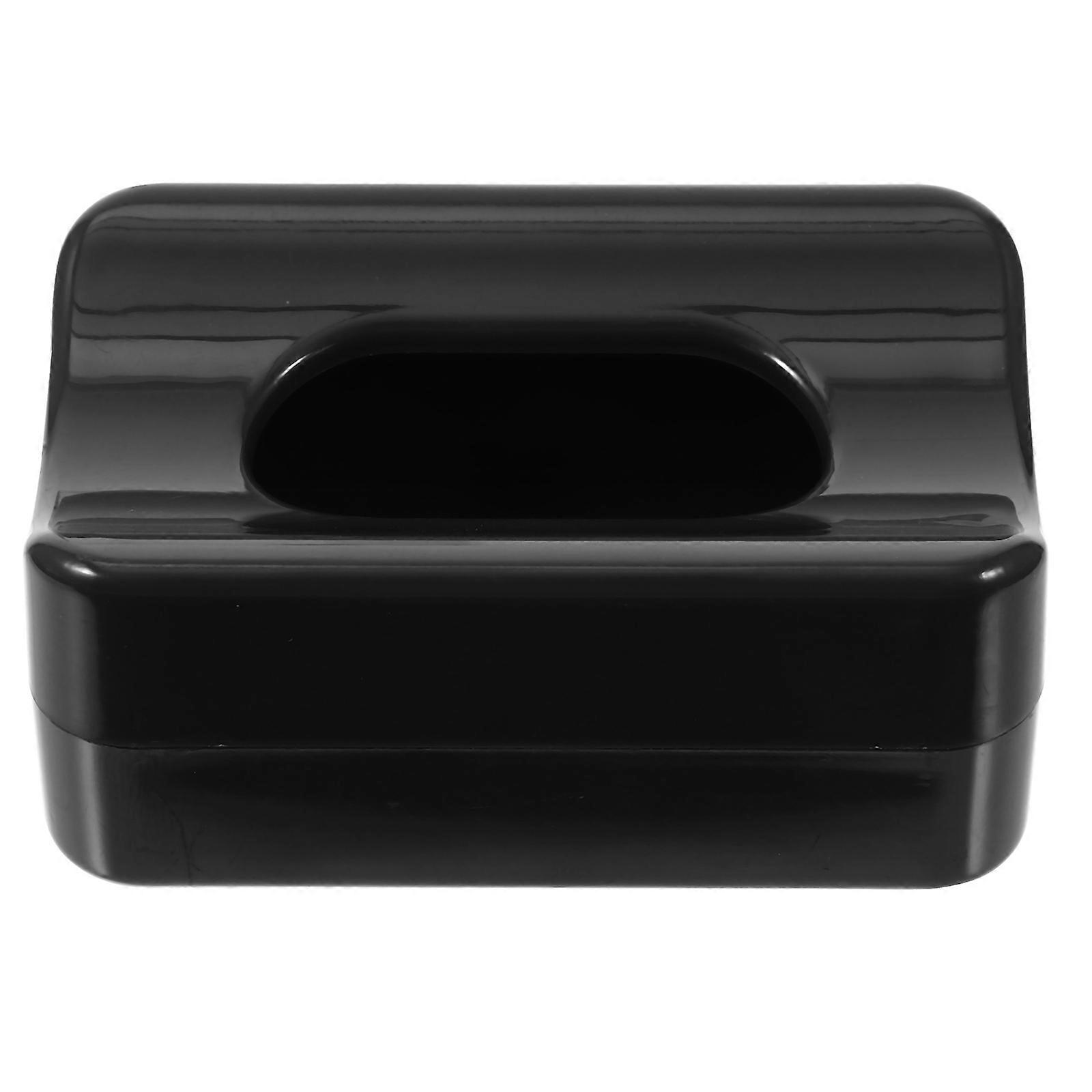 Nail Glitter Storage Container for Powder Storage 2Pcs Black Boxes